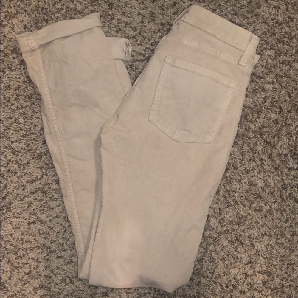 AMERICAN APPAREL CORDUROY Straight Leg Pant